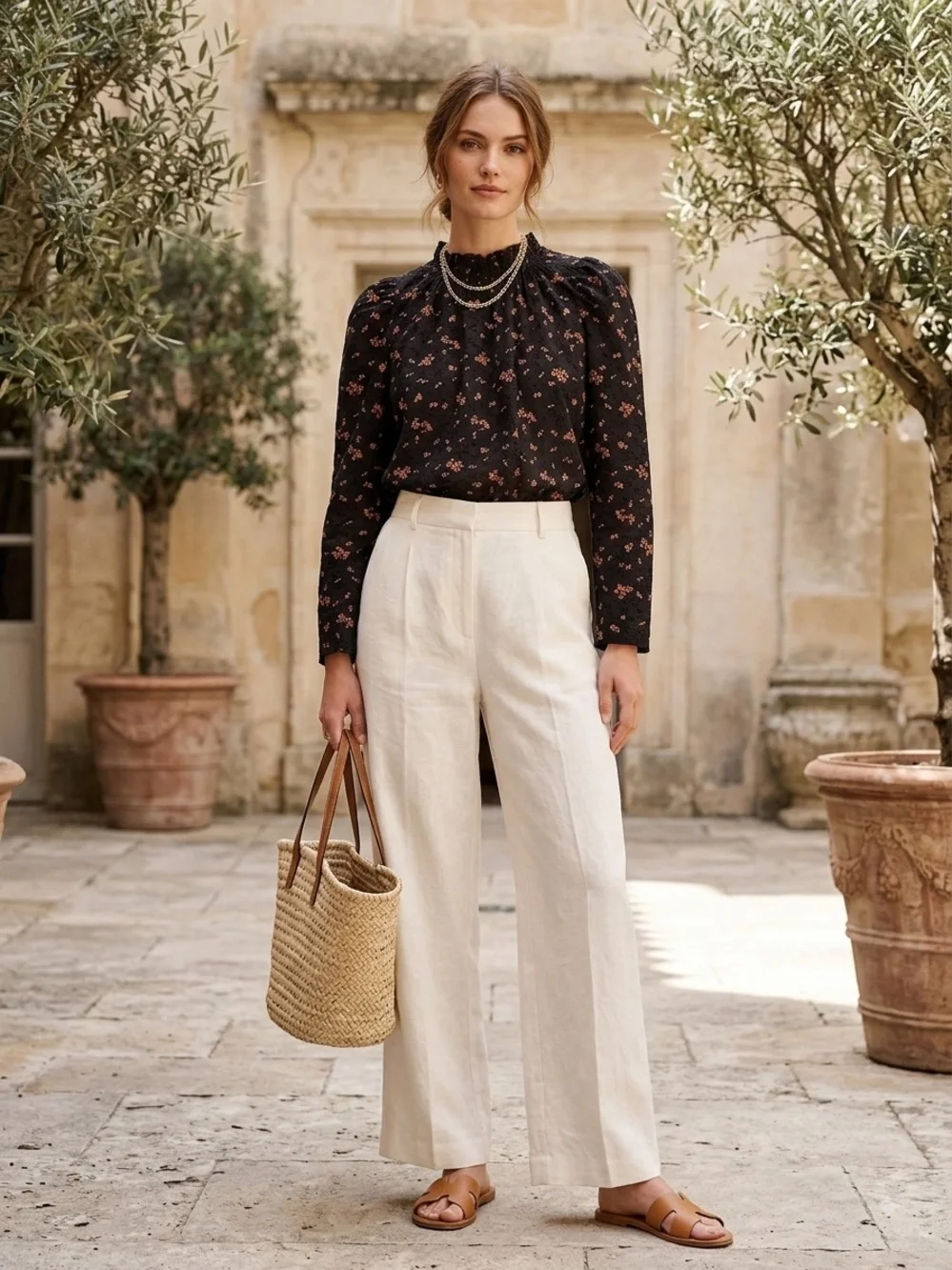 Ulla Johnson Eyelet Puff Sleeve Blouse
